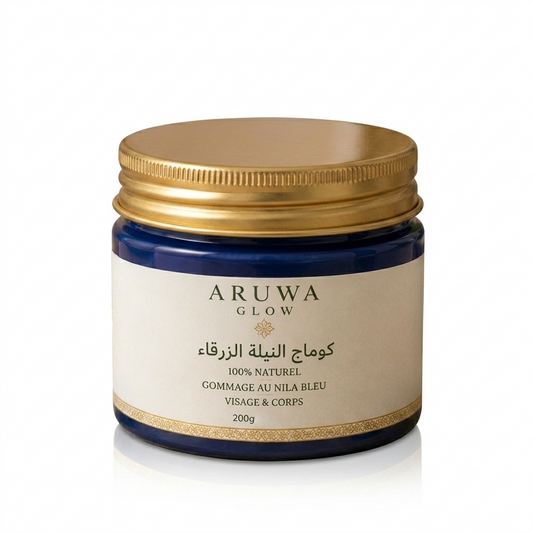 Gommage au Nila Bleu ARUWA GLOW