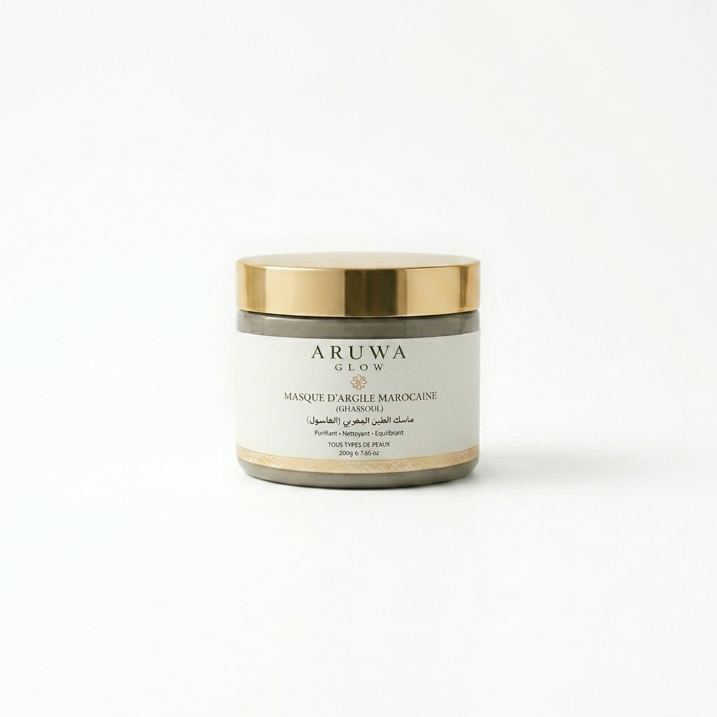ARUWA GLOW Ghassoul Mask