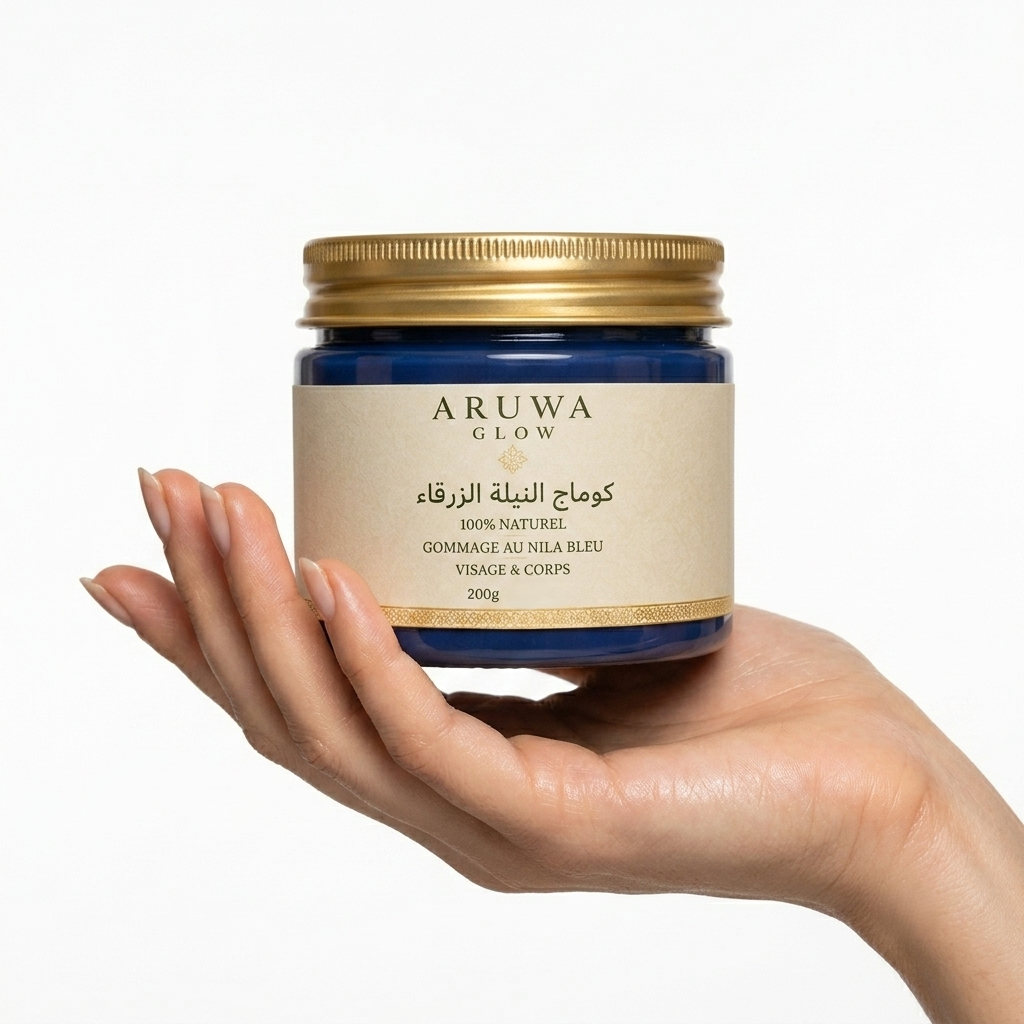 Gommage au Nila Bleu ARUWA GLOW