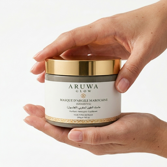 ARUWA GLOW Ghassoul Mask
